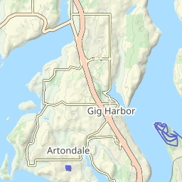 Gig Harbor Zip Code Map 98332 - U.s. Zip Code Map And Demographics | Simplemaps.com
