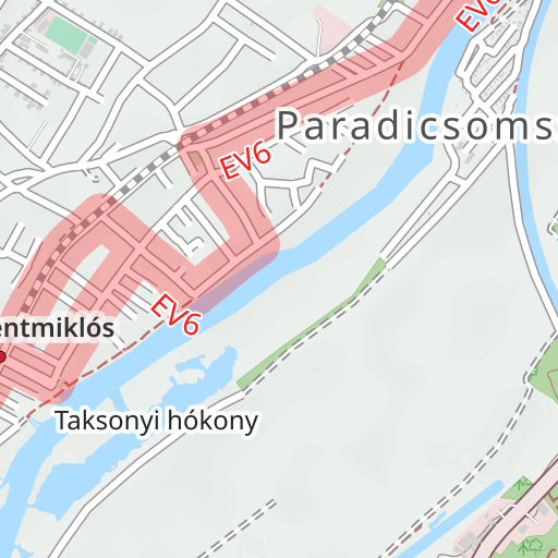 taksony térkép Taksony Magyarország kerékpárút térkép