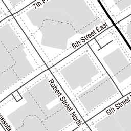 St. Paul Minnesota Street Map 2758000