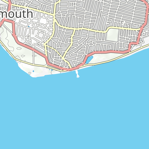 Map Of Southsea Seafront Segment Details For Length Of Southsea Seafront Running West - Veloviewer