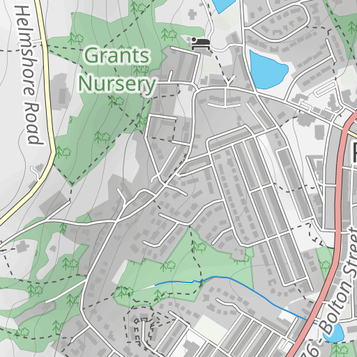 The Rake - 1km Cycle Route near Ramsbottom (ID: 112400)